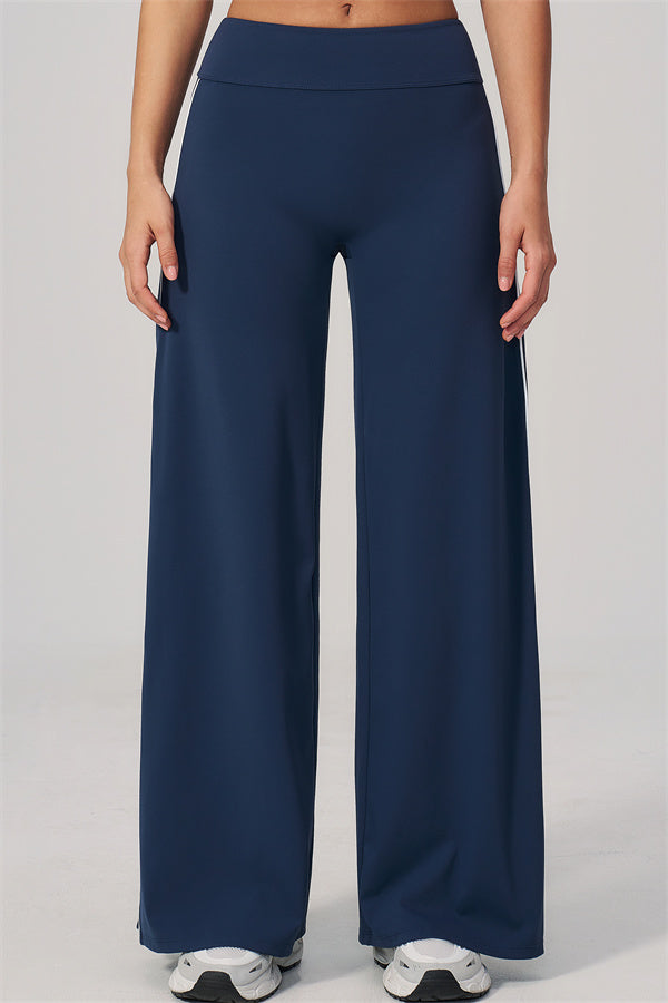 The Breathe Crop Top Straight Leg Pants 2-Piece Set