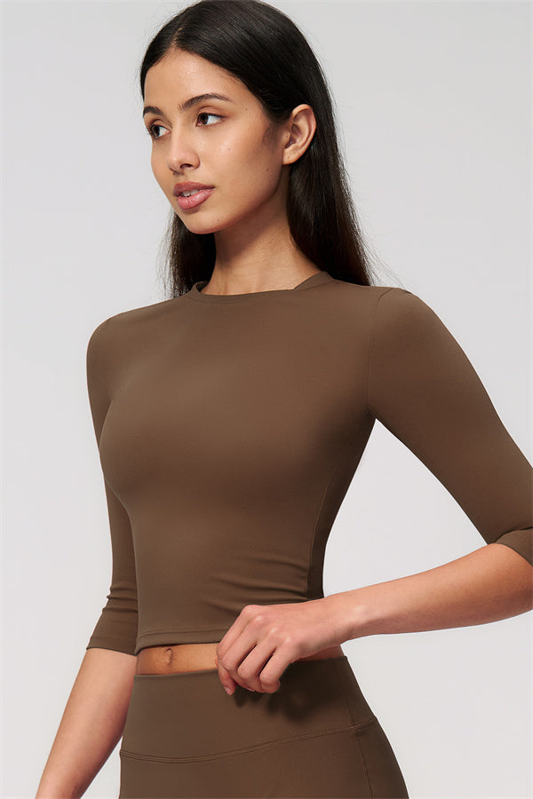 The Natalia Half-Sleeve Top