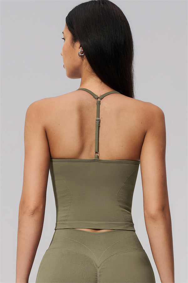 The Camille Crop Top Leggings 2-Piece Set