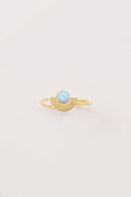 Pixum Wide Eye Stone Ring | Blue