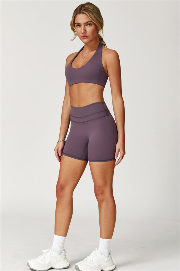 The Boost Halter Sports Bra