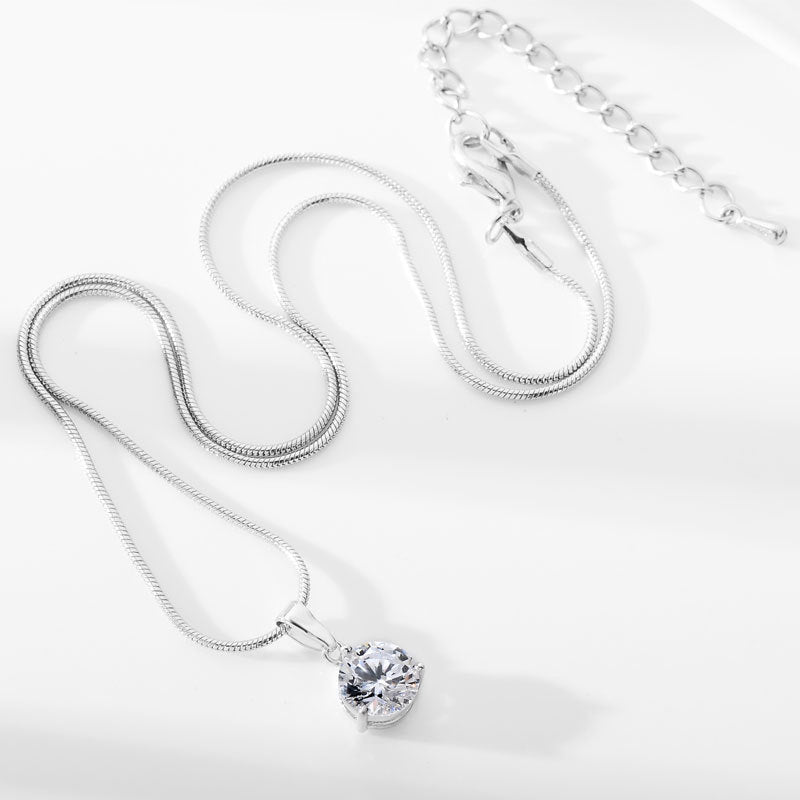 Water Drop Necklace Earring Set