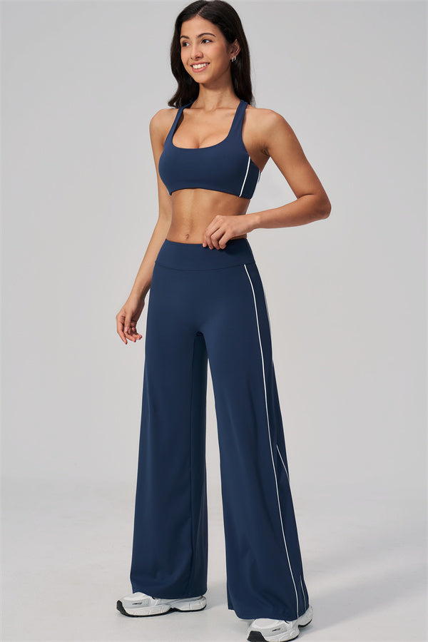 The Breathe Sports Bra Straight Leg Pants 2-Piece Set