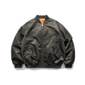 Men's Oversized Hip Hop Bomber Jacket for Spring/Fall