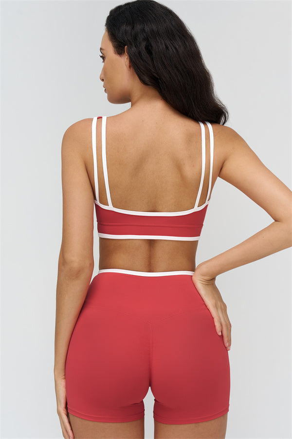 The Crave Sports Bra Shorts 2-Piece Set