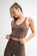 MONO B Venice Cloud Light U-Back Active Tank