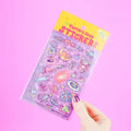 Critters in Orbit - Holographic Sticker Sheet