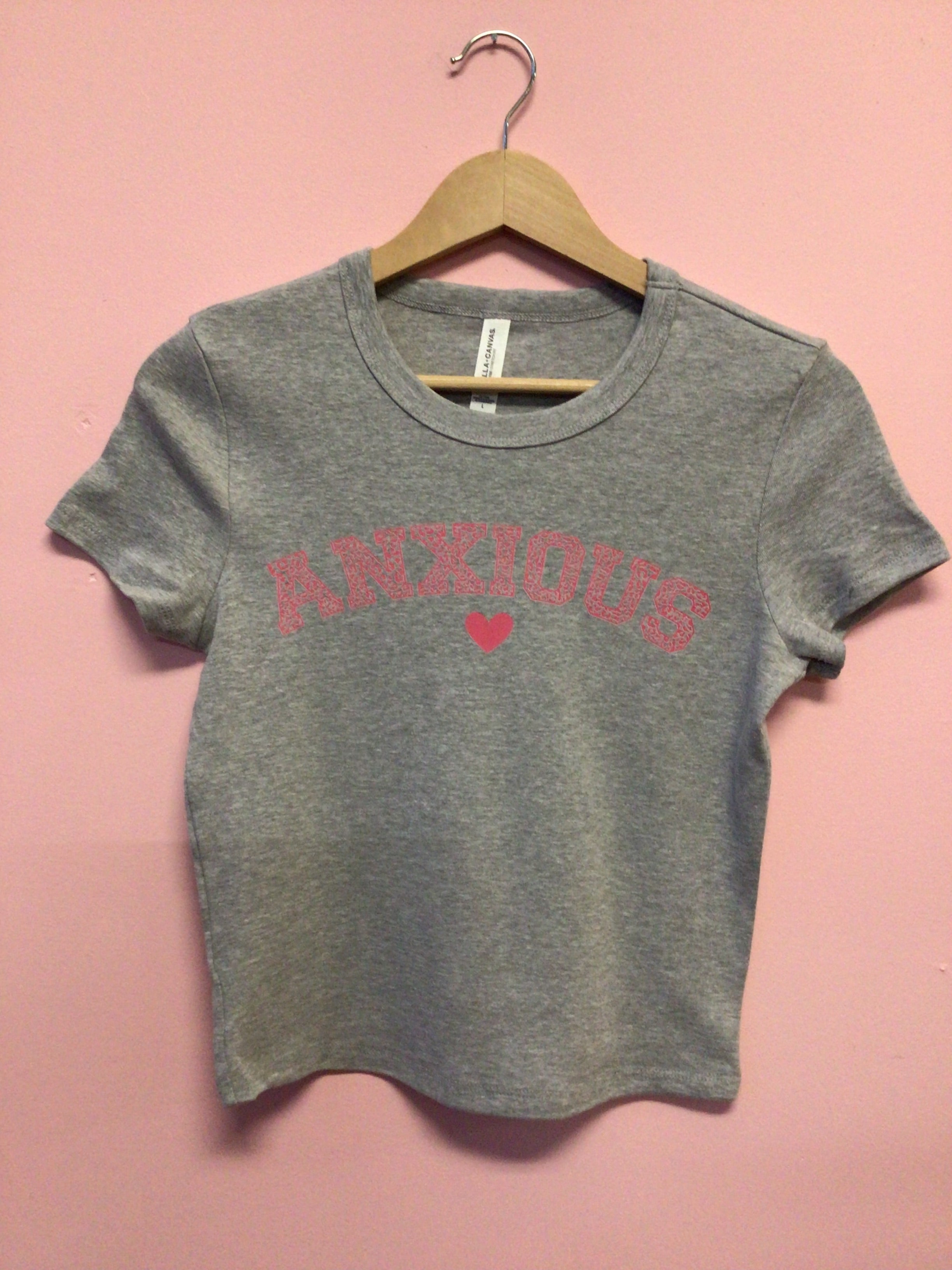 ‘Anxious’ Graphic Baby Tee