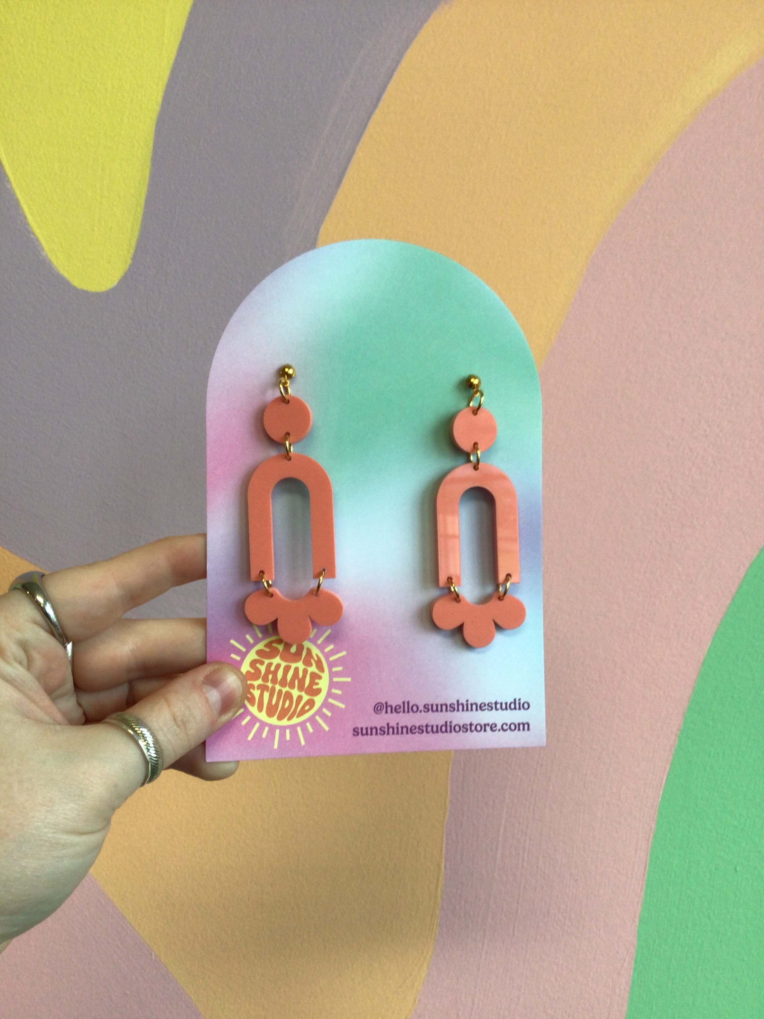 Anniversary Arch Earrings