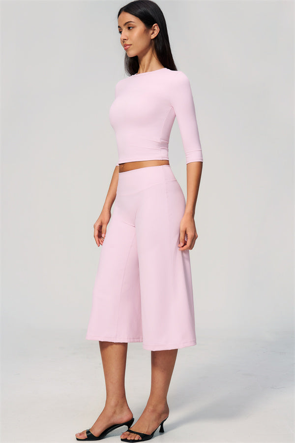 The Natalia Half-Sleeve Top