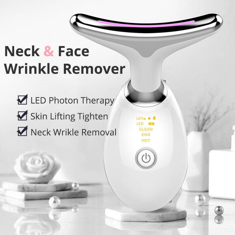 Massager Electric Microcurrent LED Photon Face Beauty Device