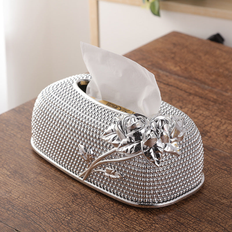 European Style Acrylic Tissue Box Fashion Creative