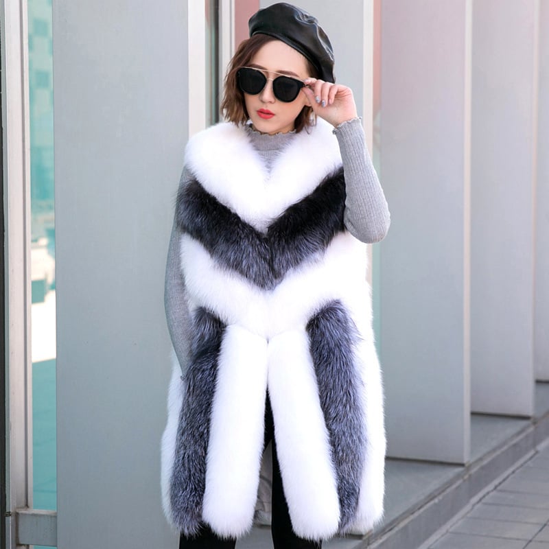 Faux Fur Casual Jacket for Autumn and Winter