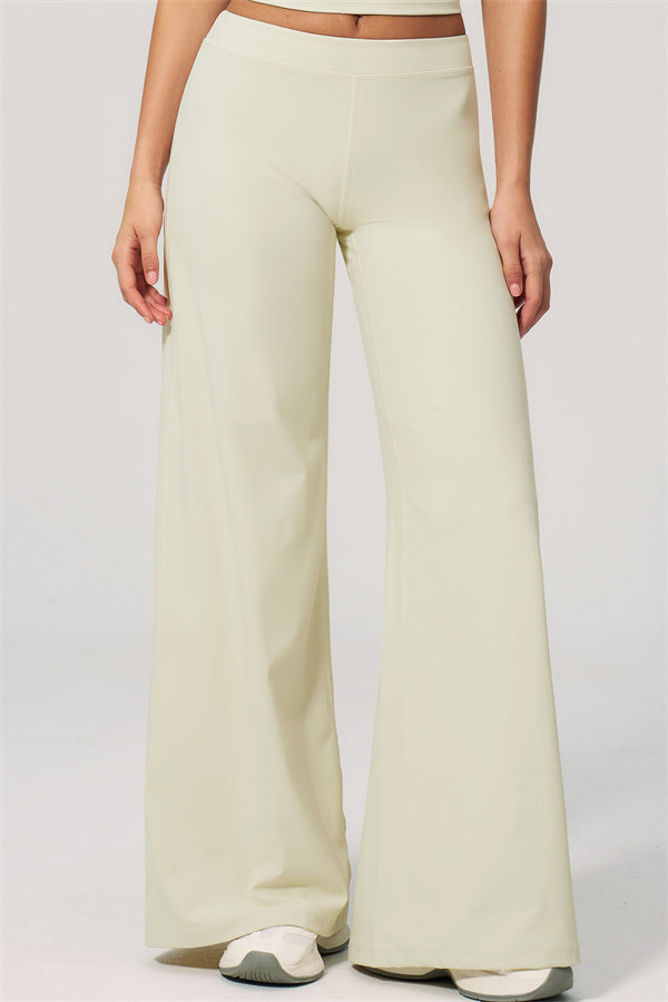 The Revive Crop Top Straight Leg Pants 2-Piece Set