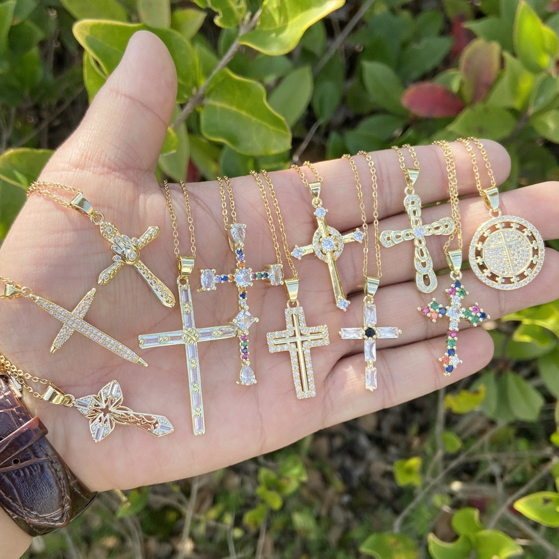 Gold Plated Pendant Necklace