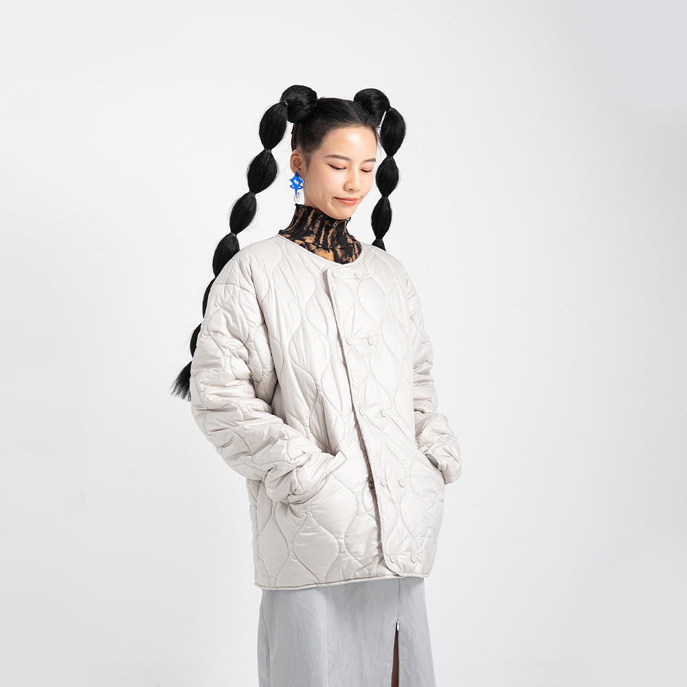 Japanese Trendy Street Design Sense Small Padded Jacket