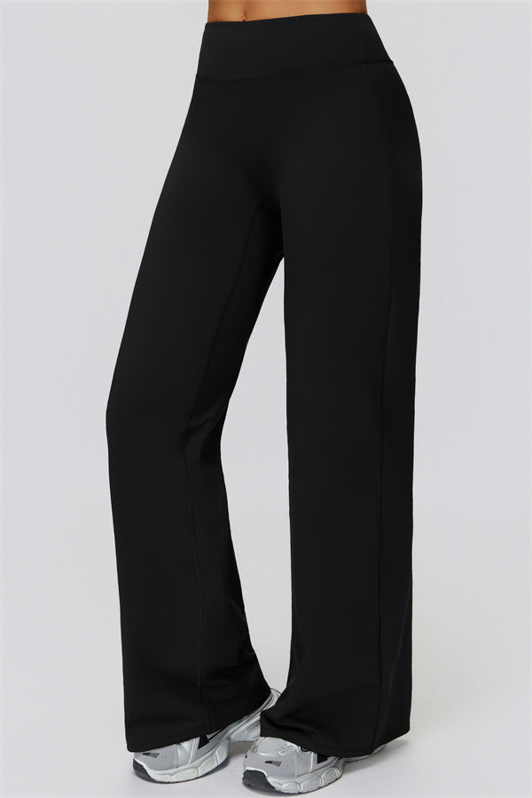 The FemmeFit Zip Jacket Straight Leg Pants 2-Piece Set