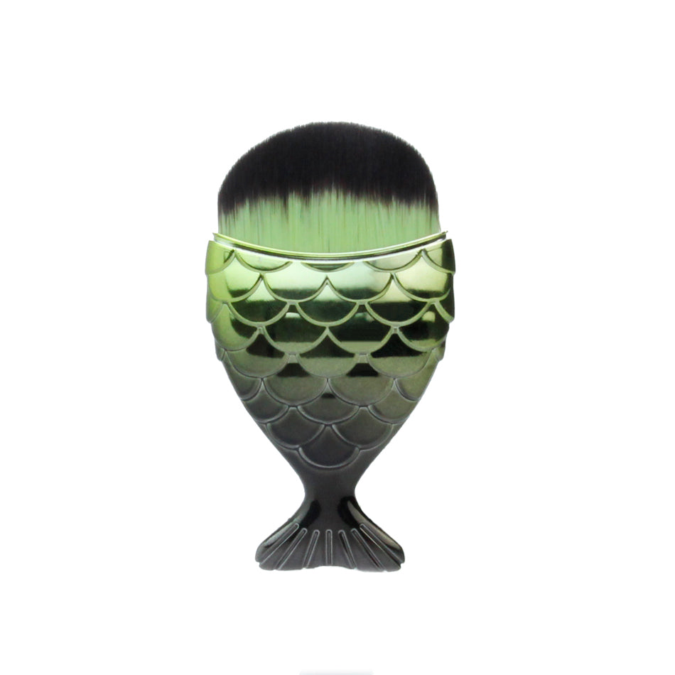Fishtail makeup brush single