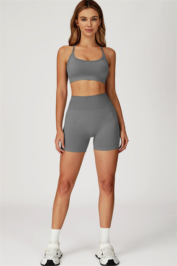 The Sculpt Sports Bra Shorts 2-Piece Set