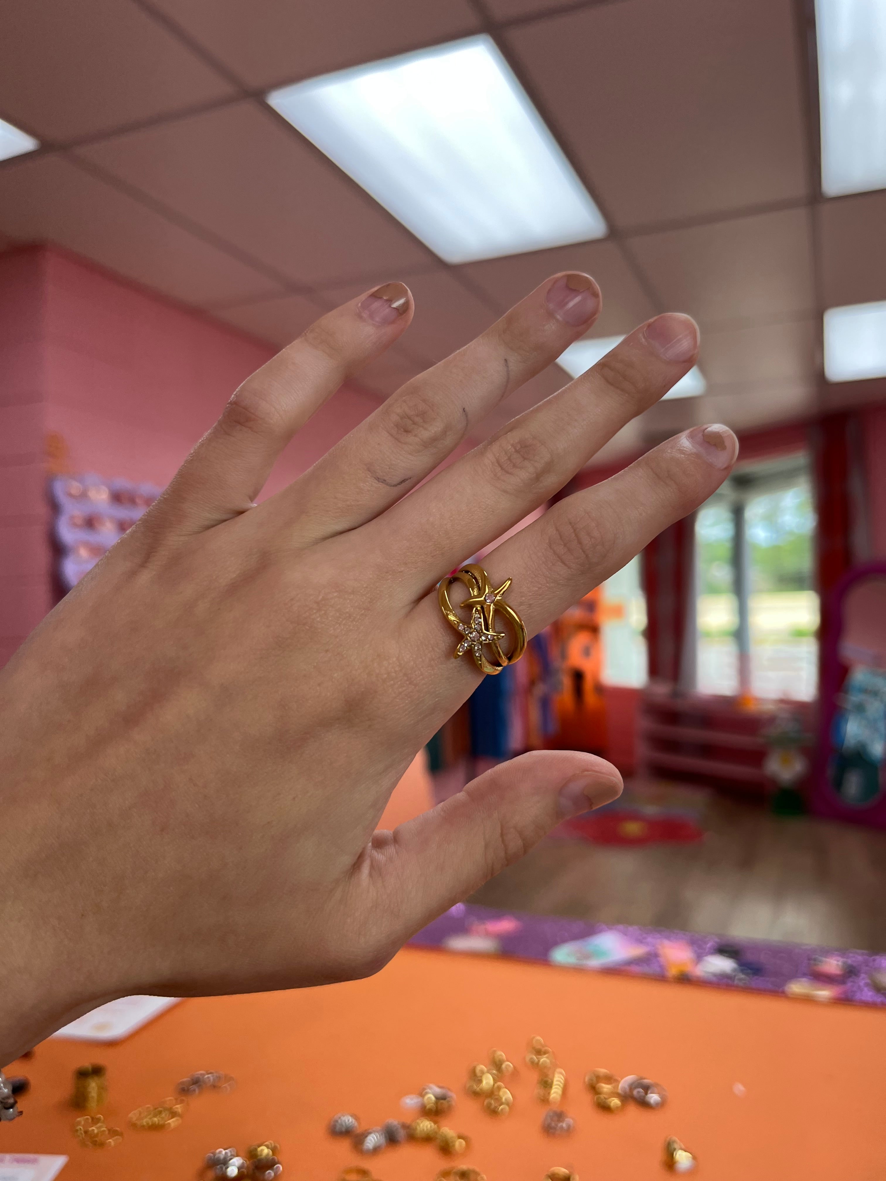 Mermaid Dreams Titanium Ring
