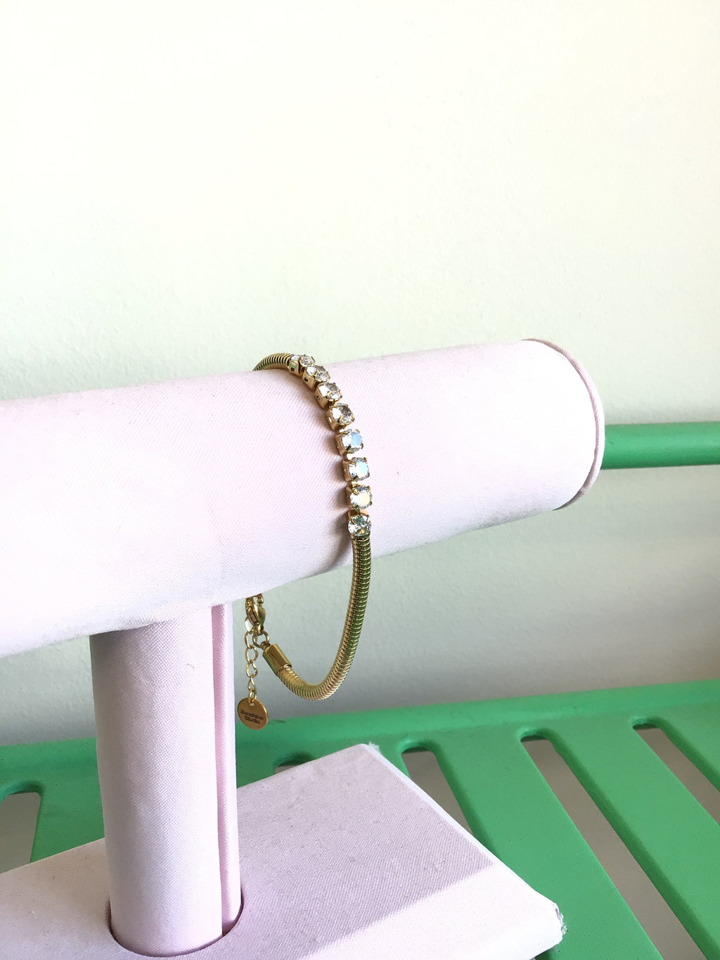 Titanium Pop of Color Snake Chain Bracelet