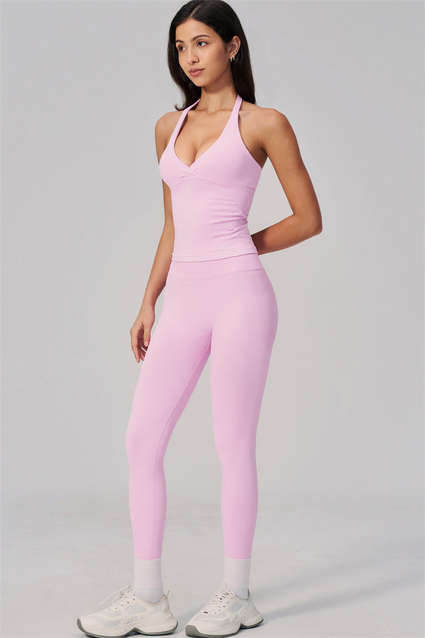 The Align V-Halter Top Leggings 2-Piece Set