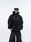 Men's Three-dimensional Fleece Hoodie