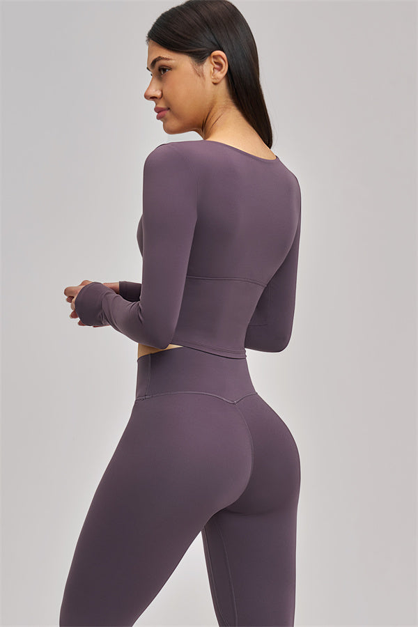 The Swoon Long Sleeve Crop top