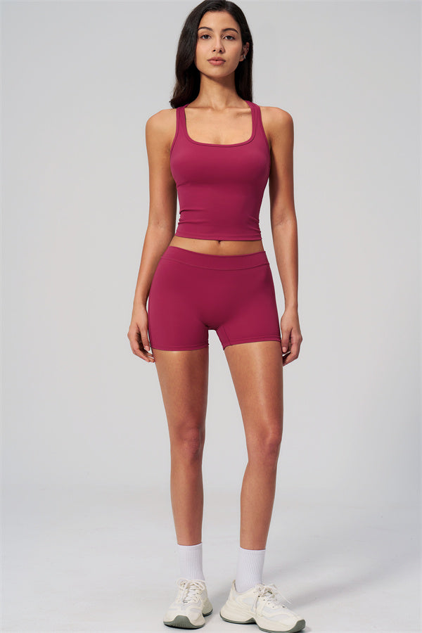 The Revive Crop Top Shorts 2-Piece Set