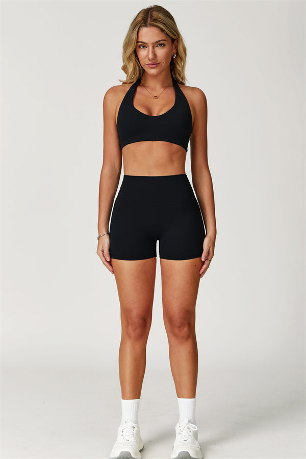 The Boost Halter Sports Bra