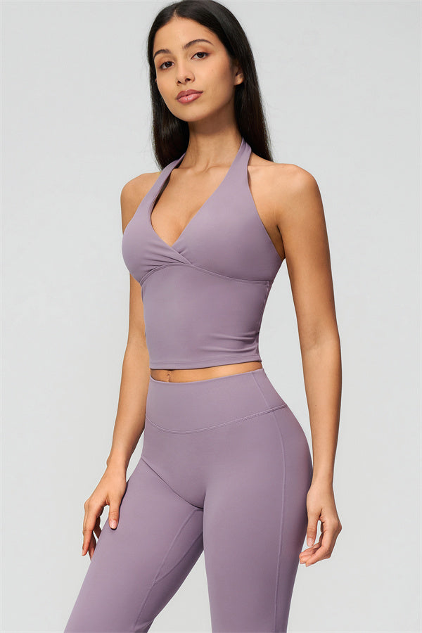The Lox Crop top Flared Leggings 2-Piece Set