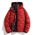 Men's Down Jacket Winter 90 White Duck Down Stand Collar Thickened Graphene Warm Jacket Coat Women