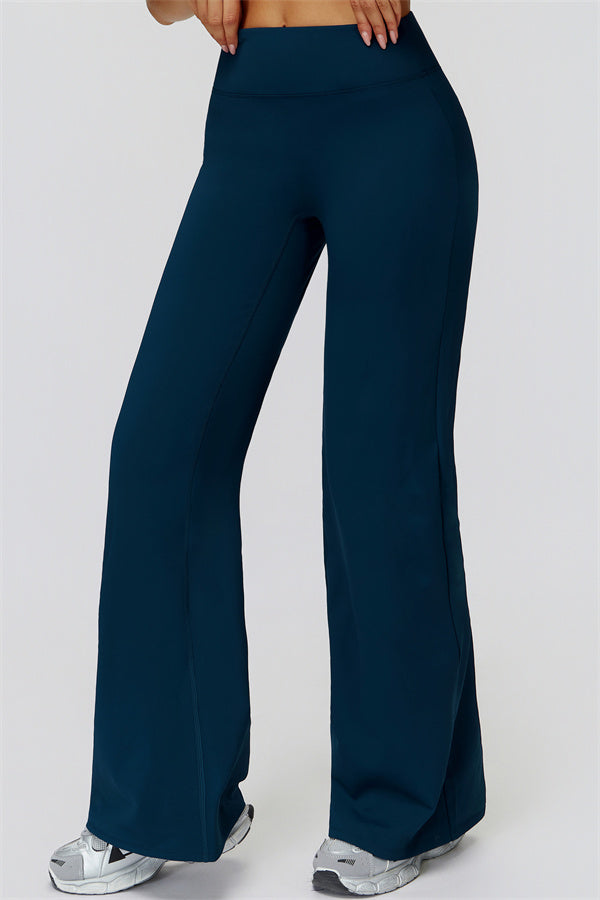 The FemmeFit Zip Jacket Straight Leg Pants 2-Piece Set