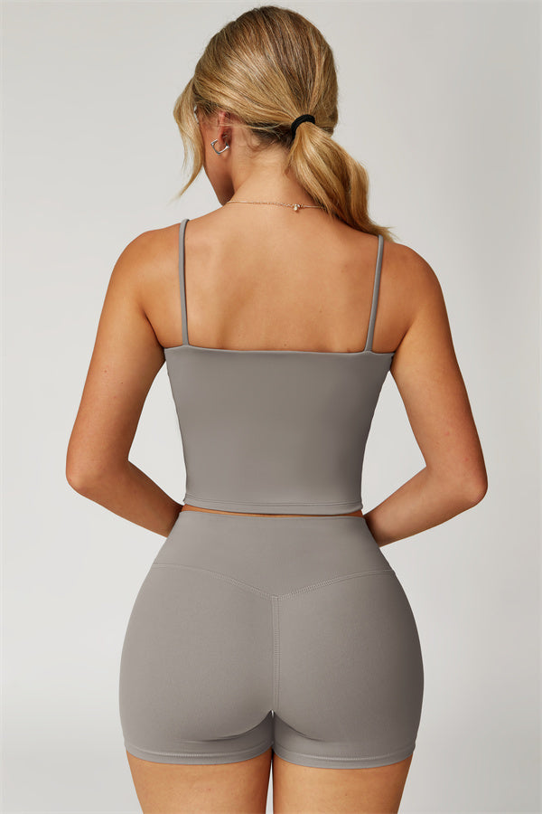 The Agile Crop Top Shorts 2-Piece Set