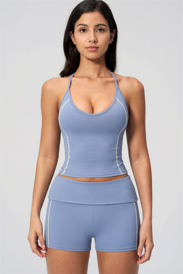 The Ignite Crop Top Shorts 2-Piece Set