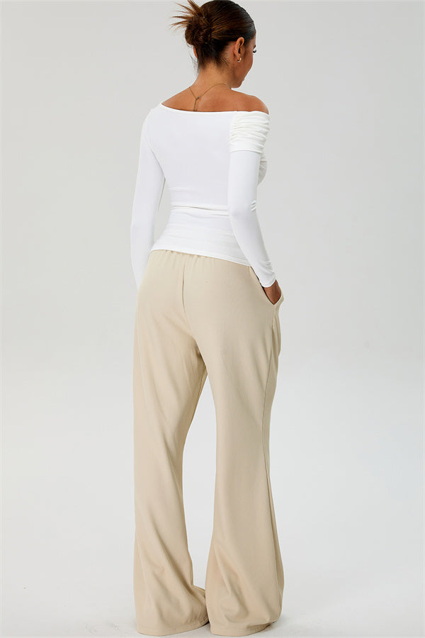 The Rush Off-shoulder T-shirt Sweatpants 2-Piece Set