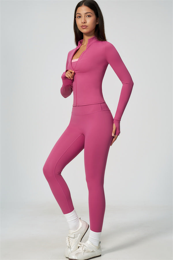 The Seraphine Jacket Tank Top Leggings 3-Piece Set