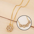 Heart Four Leaf Clover Necklace