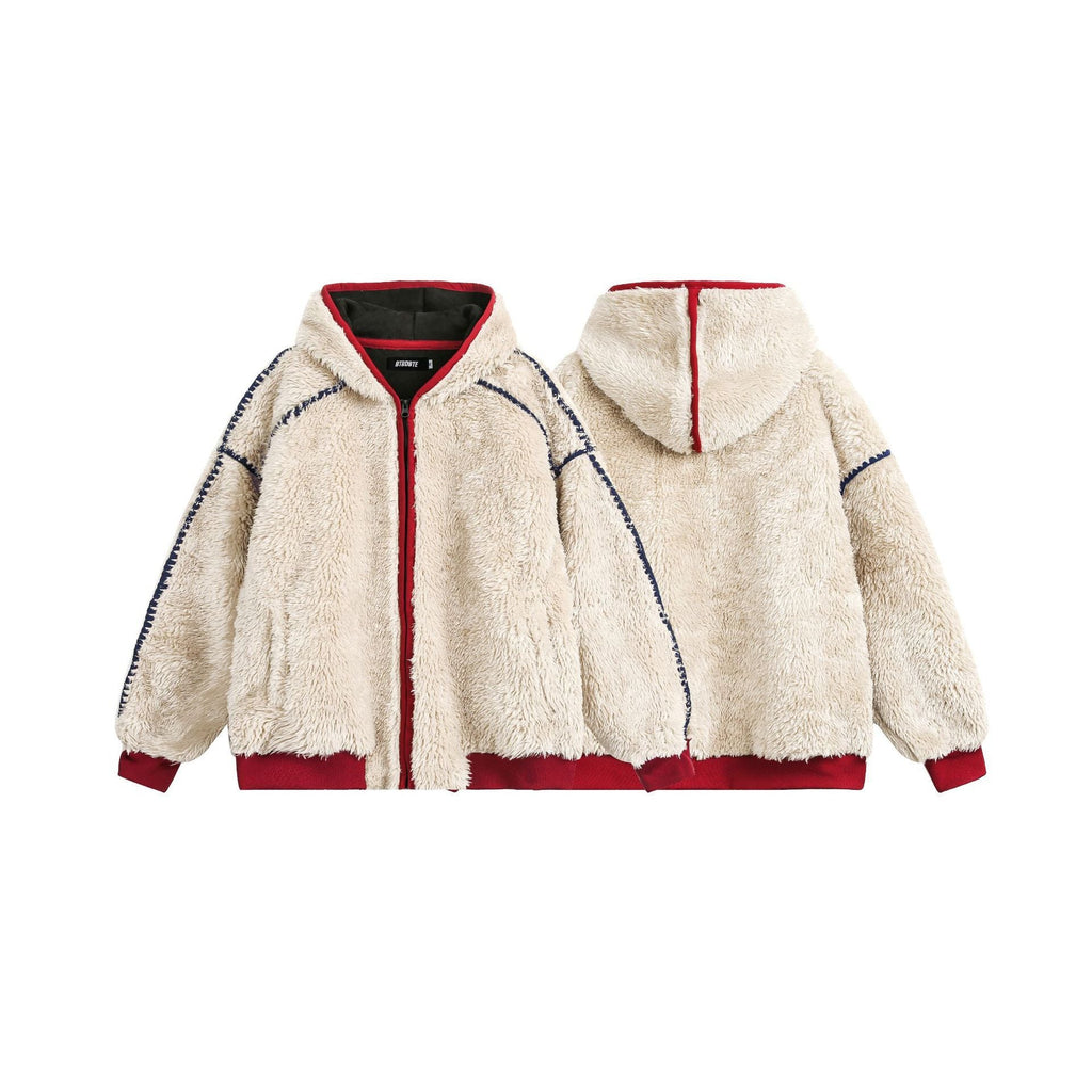 New Winter Velvet Cotton Clothes Lamb Wool Coat