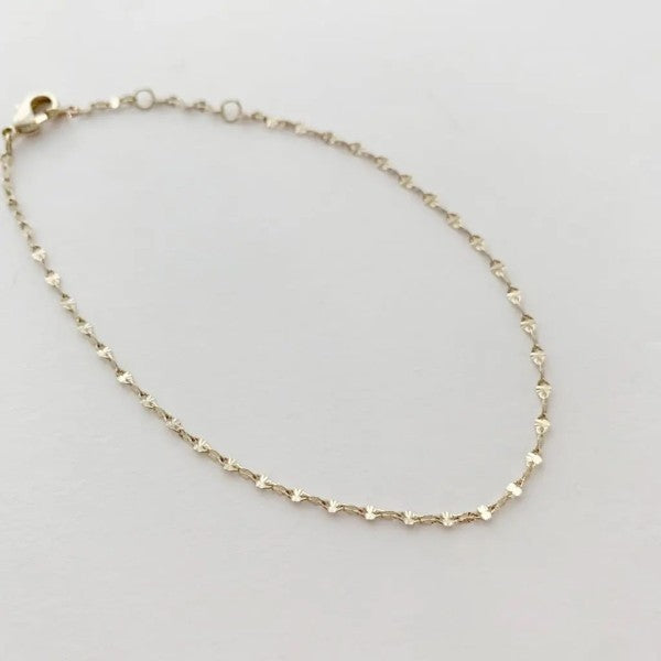 Esme Faceted Chain Bracelet