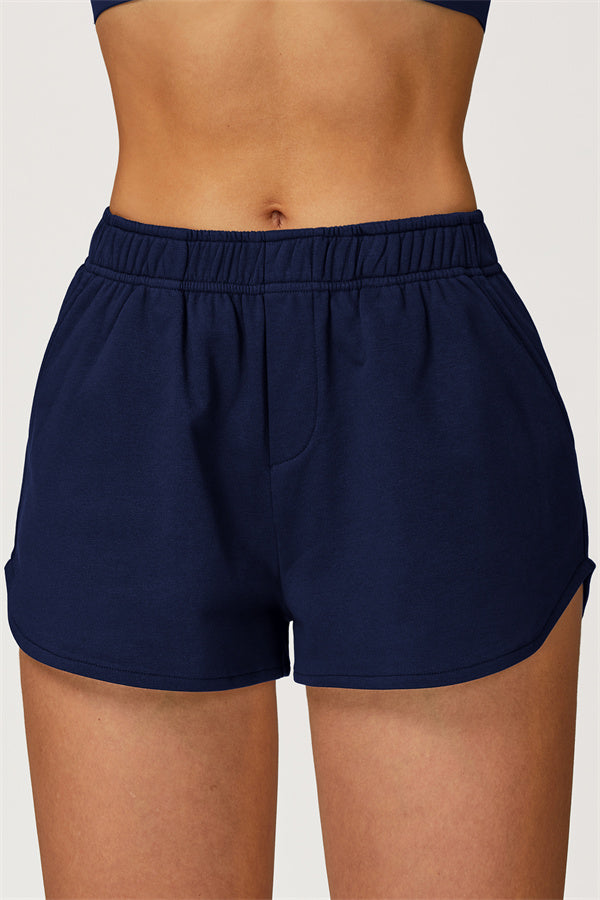 The Glacier Crop Hoodie Shorts 2-Piece Set