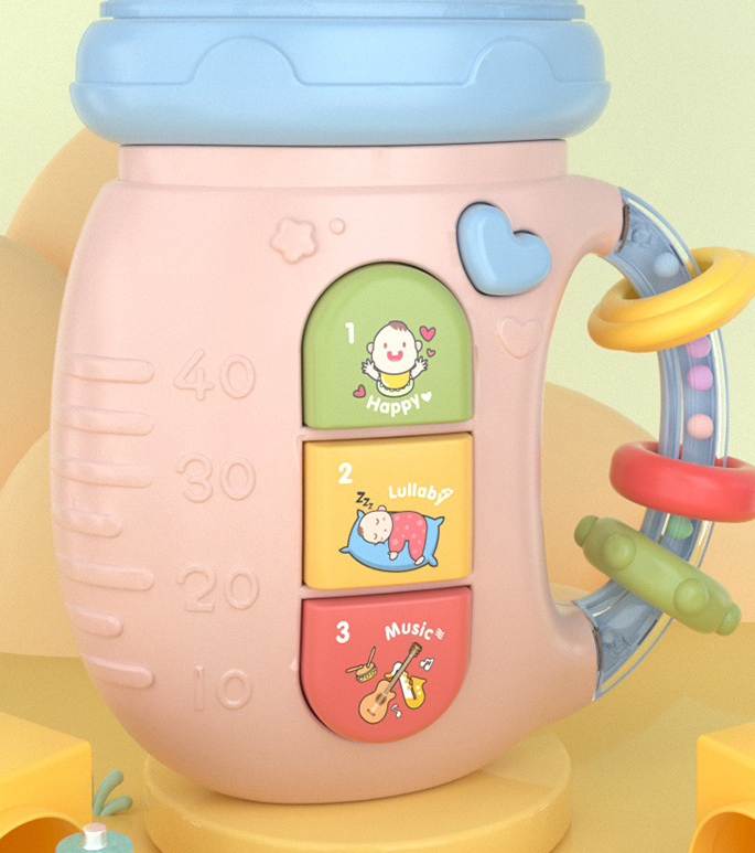Baby Light Music Electric Soothing Bottle