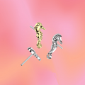 Flat Back Seahorse