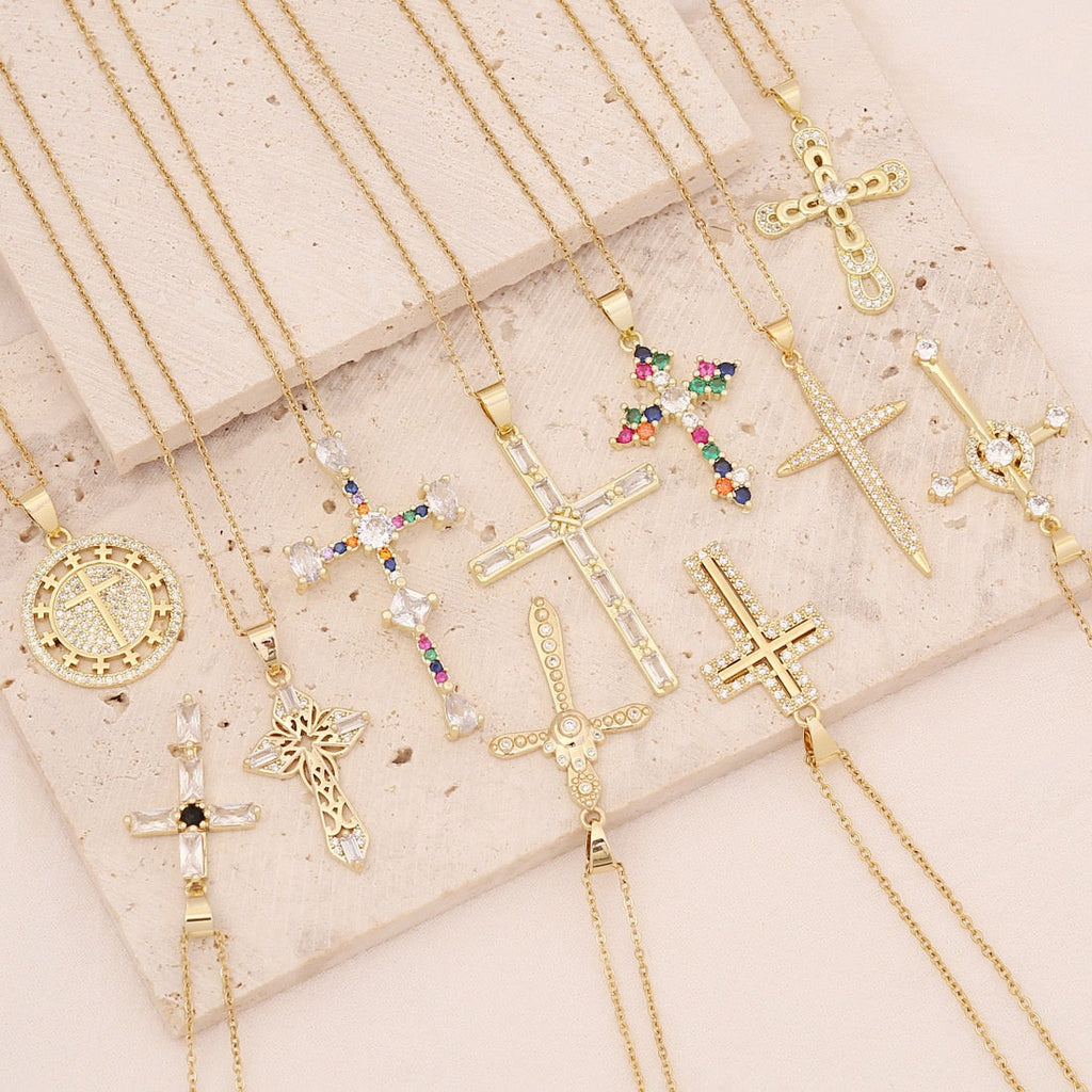 Gold Plated Pendant Necklace