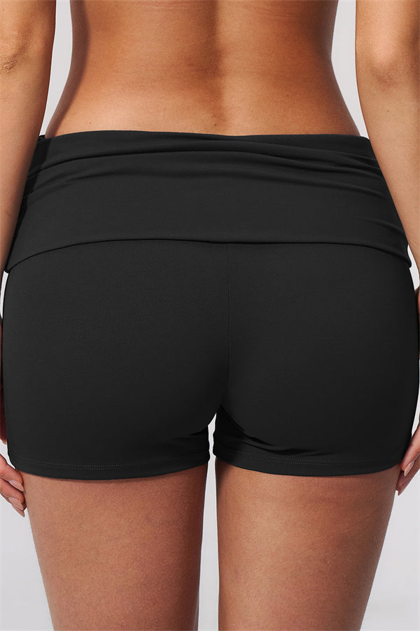 The Twirl Wide Strap Halter Crop Top Shorts 2-Piece Set