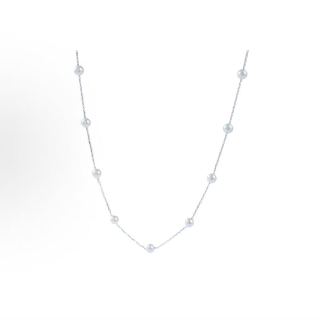 Starry Sky Shell Pearls Couple Valentine's Day Gift Necklace