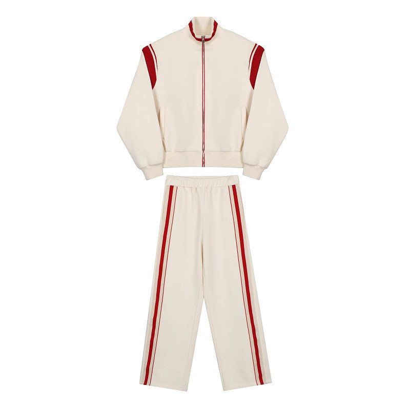 Fashion Casual Pants Hoodie Suit