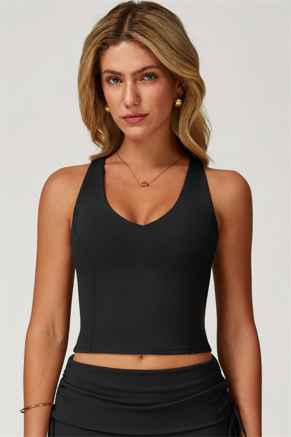 The Echo Tank Top Flared Leggings 2-Piece Set