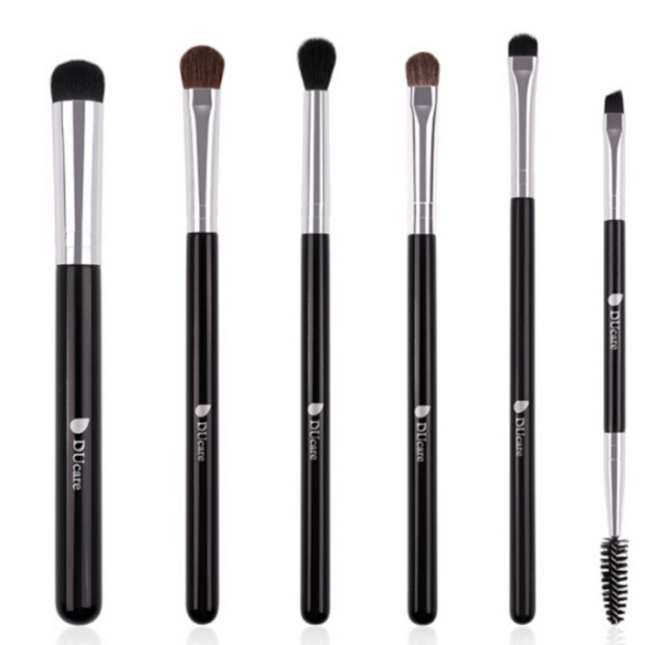 6 makeup brush set double head makeup brush double eye shadow brush beauty tools