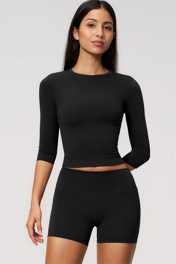 The Natalia Half-Sleeve Top